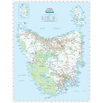 Huge Tasmania Reference Map